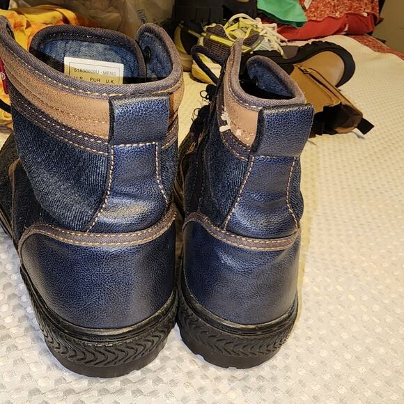 LEVIS EUC MENS SZ 9.5 JEAN LUG BOOTS main image 9